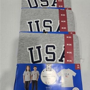 Members Mark Gray USA Graphic Tee